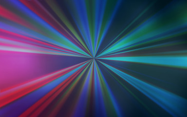 Obraz premium Light Blue, Red vector glossy abstract layout.