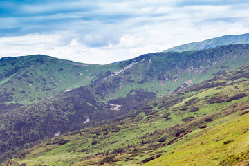 Fototapeta premium landscape of a Carpathians mountains