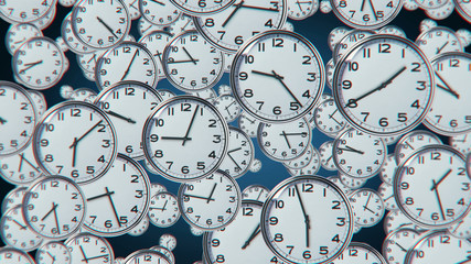 Abstract Clock Particles