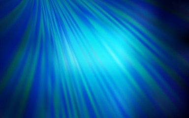 Dark BLUE vector colorful blur backdrop.