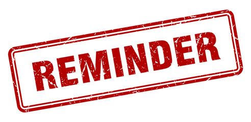 reminder stamp