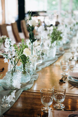 Wedding decoration and floristics, wedding design