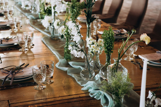 Wedding decoration and floristics, wedding design