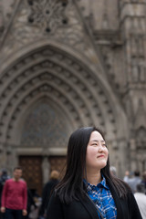 Fototapeta premium in the streets of Barcelona