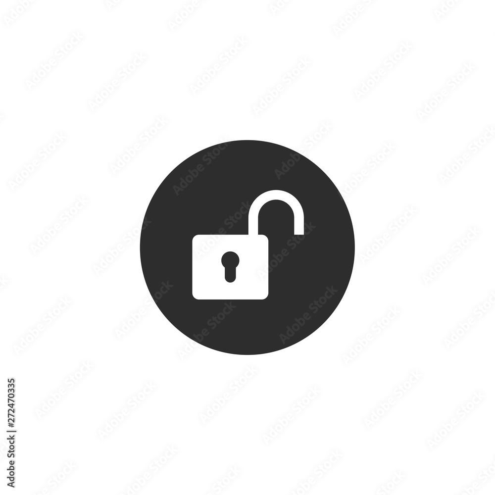 Aufkleber lock icon vector. encryption icon. lock icon in trendy flat style isolated. security symbol logo des