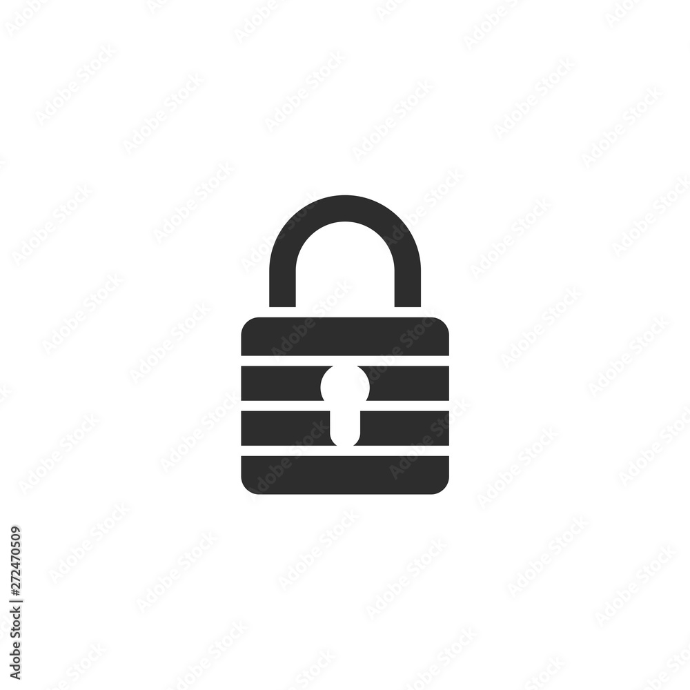 Aufkleber lock icon vector. encryption icon. lock icon in trendy flat style isolated. security symbol logo des