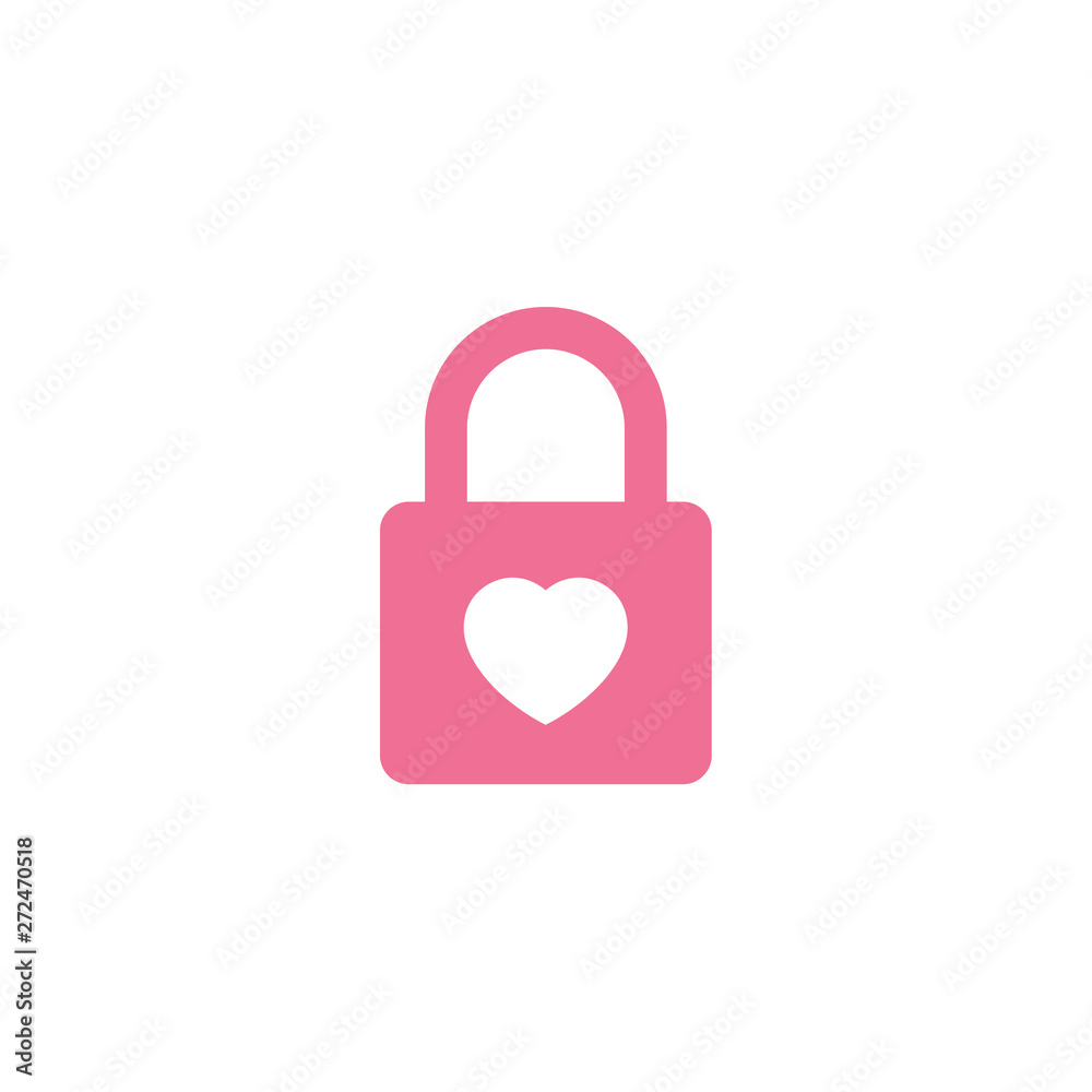 Poster lock icon vector. encryption icon. lock icon in trendy flat style isolated. security symbol logo des