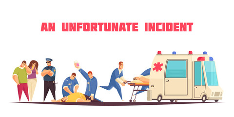 Flat Ambulance Composition