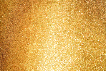 gold and white glitter abstract bokeh background Christmas	