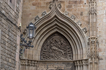 Obraz premium in the streets of Barcelona