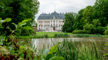Historic castle in the park
