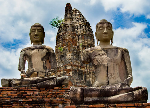 Ayutthaya scupltures