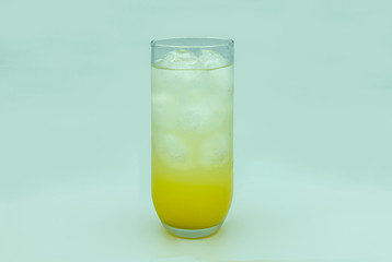 Another glass of iced orange