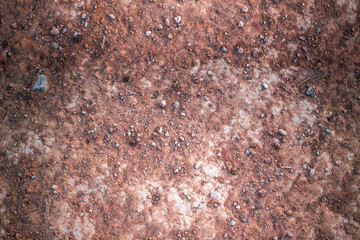 Detail of a path of pebbles and rocks. This country trail is ideal for texture and pattern of roads.