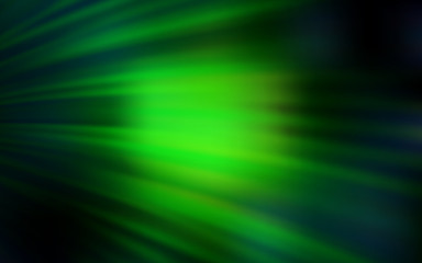 Obraz premium Dark Green vector background with wry lines.