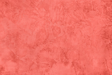 Fototapeta premium coral colored Concrete textured background with roughness and irregularities