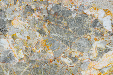 Texture of the cracked and scratched marble