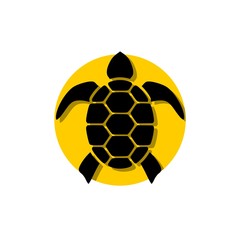 Obraz premium Sea turtle icon, logo, sign