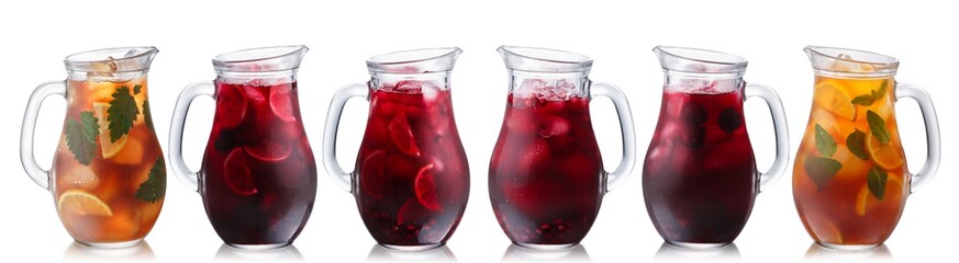 Iced drink pitcher, paths