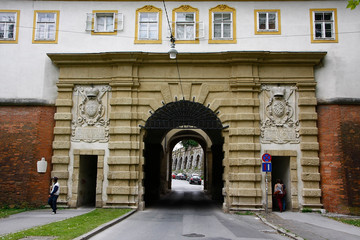 The outer Paul Gate of Graz, Styria, Austria