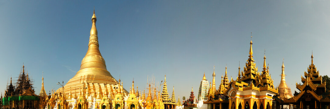 Shwedagon Pagoda, Yangon (Rangoon), Myanmar (Burma), Asia