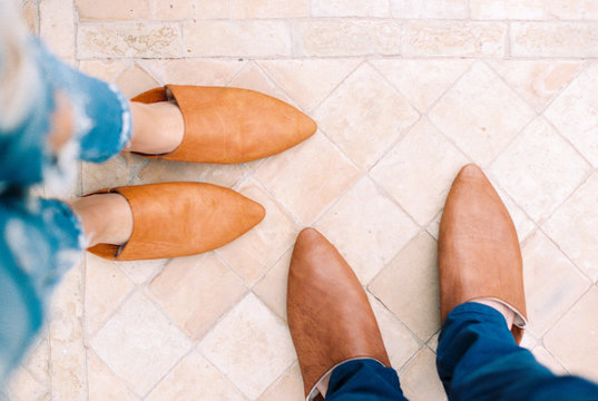 classic moroccan slippers