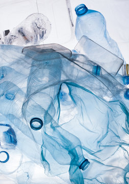 Concept about plastic pollution
