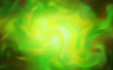Light Green vector blurred pattern.
