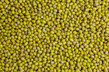 Mung bean or Green bean background