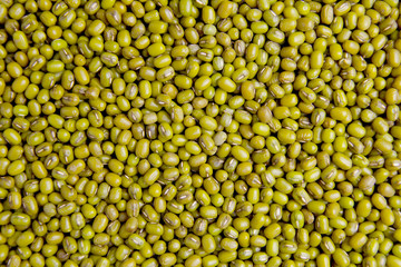 Mung bean or Green bean background