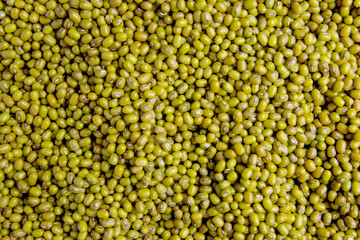 Mung bean or Green bean background