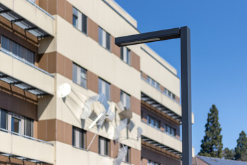 Obraz premium art abstrait décorant le bâtiment