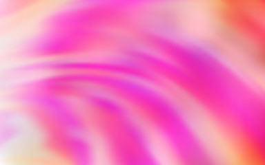 Obraz premium Light Pink vector background with curved lines.