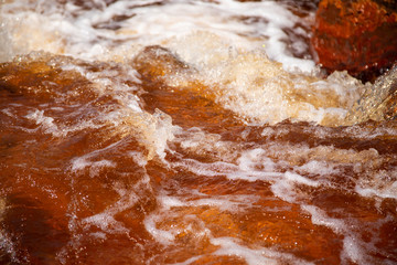 Obraz premium Red water in Rio Tinto, Huelva