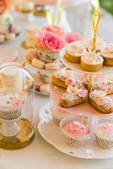 Sweets desserts spring summer theme table at event