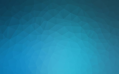 Fototapeta premium Light Green vector triangle mosaic template.
