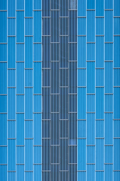 Minimalist building exterior in abstraction