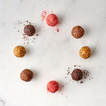Organic Strawberry Oat Energy Balls