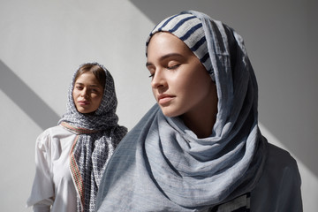 Wonderful women in Islamic outfits