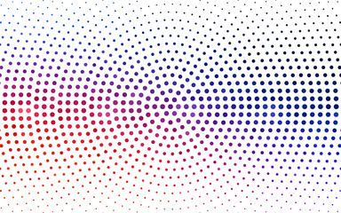 Light Blue, Red vector  pattern with spheres.