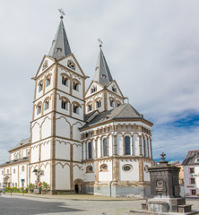 Naklejka premium Church of St. Severus (Basilika St. Severus) Boppard Rhineland Palatinate Germany