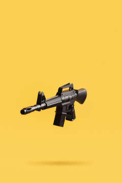 Automatic gun.