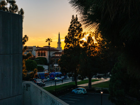 evening at UCLA