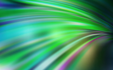 Light Green vector blurred bright template.