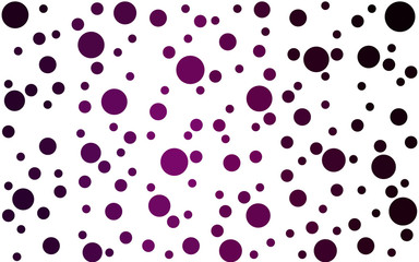 Dark Pink vector  backdrop with dots.