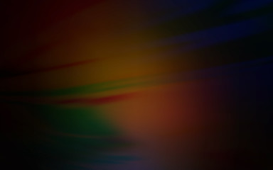 Dark Red vector blurred shine abstract template.