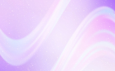 Obraz premium Light Purple vector template with space stars.