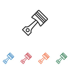 Piston vector icon