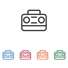 Radio vector icon