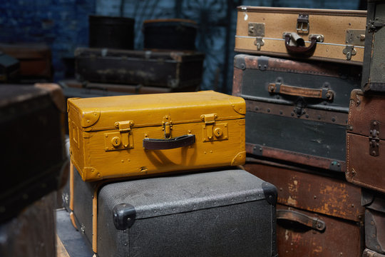 Old suitcase.